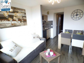 Studio Cabine aux Saisies, Balcon Sud/Est, 4 Pers, Centre et Commerces Proches, Label Qualité 3 Diamants - FR-1-594-148